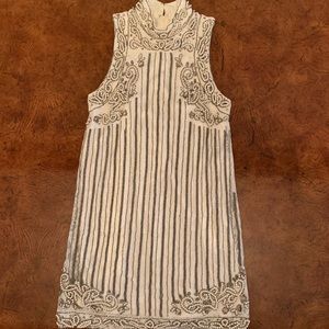 X by NBD Pearl & Bead Embellished Dress Sz S